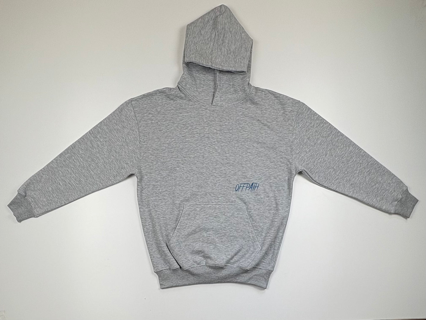 Pre-Order Grey / Blue Oversized Hoodie