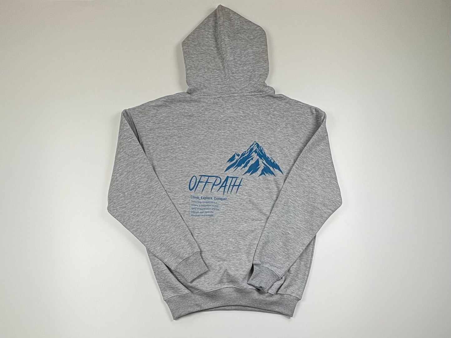 Pre-Order Grey / Blue Oversized Hoodie